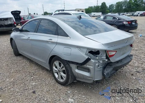 2013 Hyundai Sonata Limited z USA, uszkodzony, nr VIN 5NPEC4AC8DH578434